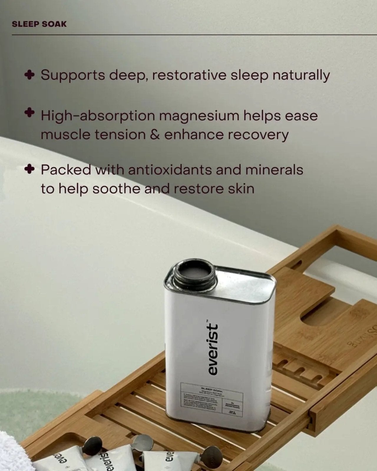 SLEEP SOAK MAGNESIUM BATH SOAK | Stonewaters