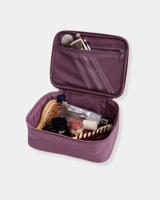 SMALL COSMETIC CASE - WILD PLUM | Stonewaters