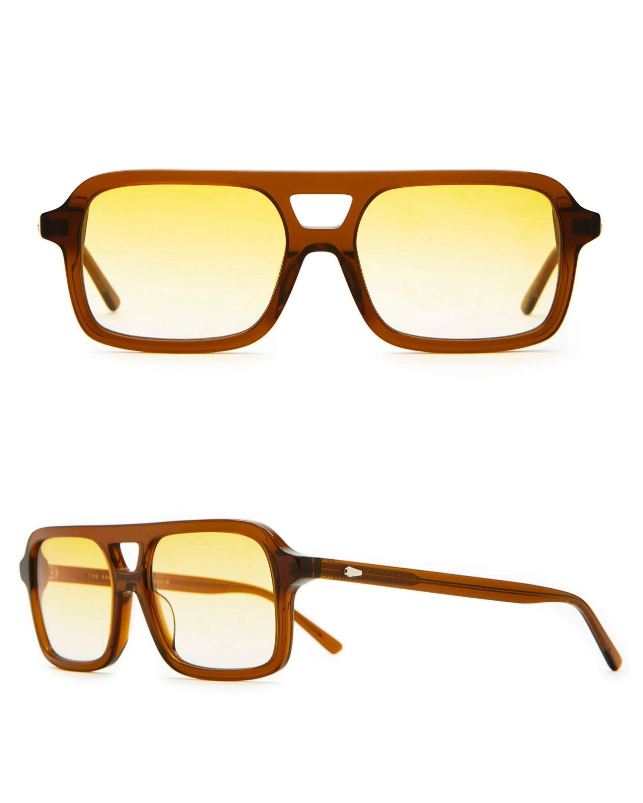 SPACED RANGER GOLD GRADIENT - SUNGLASSES | Stonewaters