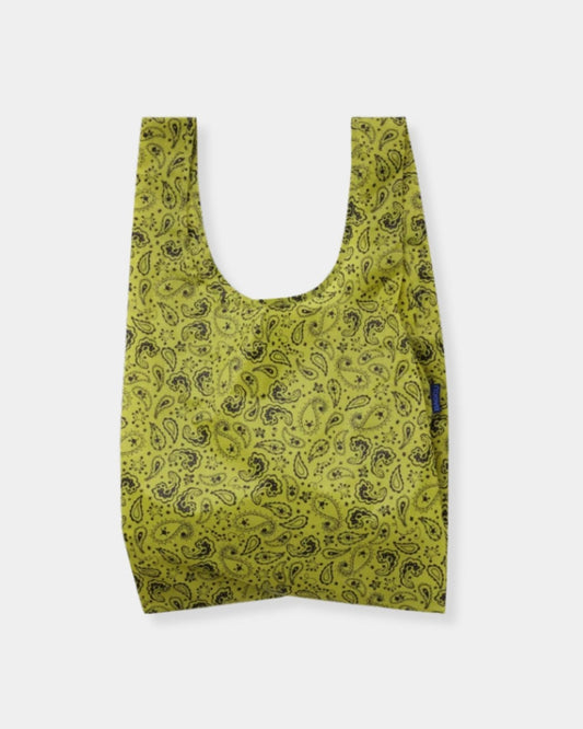 STANDARD BAGGU - CHARTREUSE PAISLEY | Stonewaters