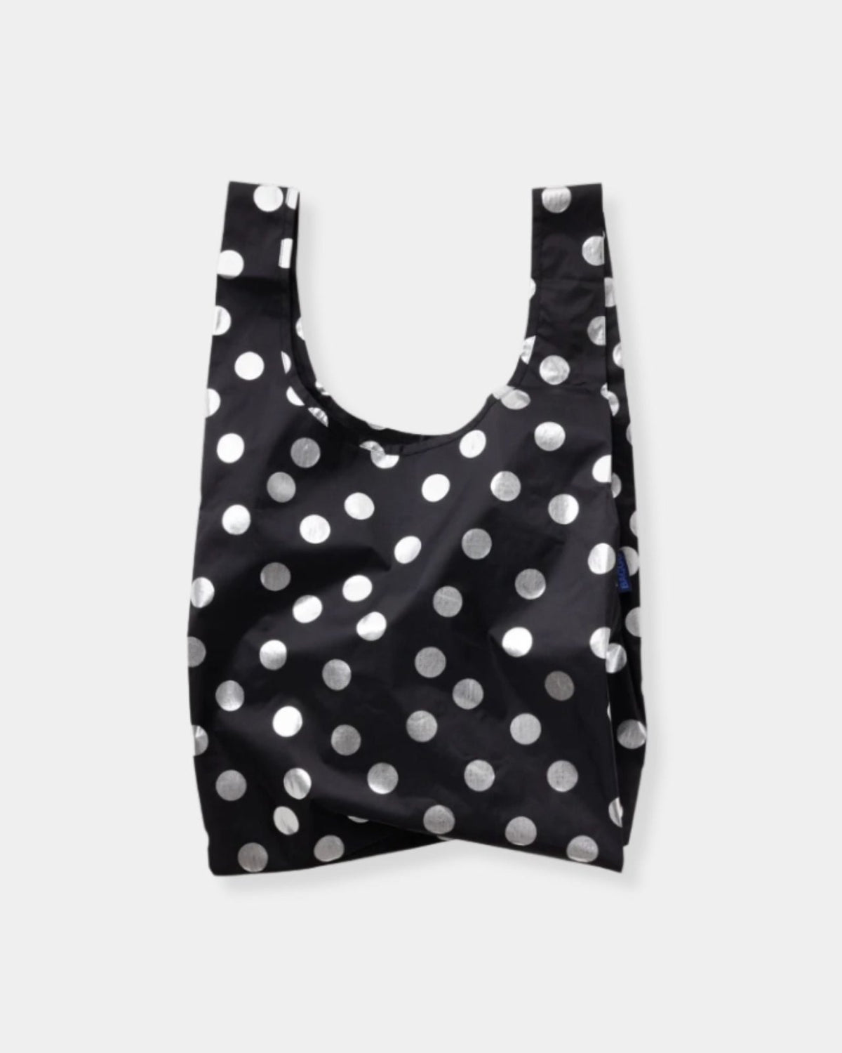 STANDARD BAGGU - SILVER METALLIC POLKA DOT | Stonewaters