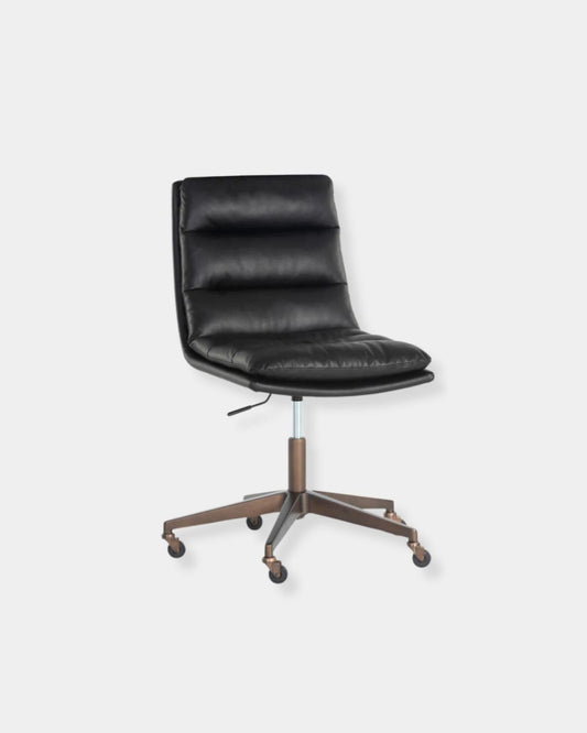 STINSON OFFICE CHAIR - BLACK | Stonewaters