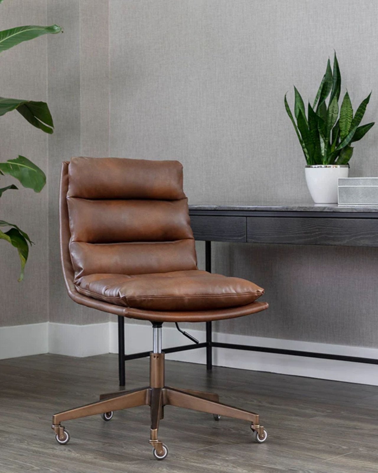 STINSON OFFICE CHAIR - COGNAC | Stonewaters
