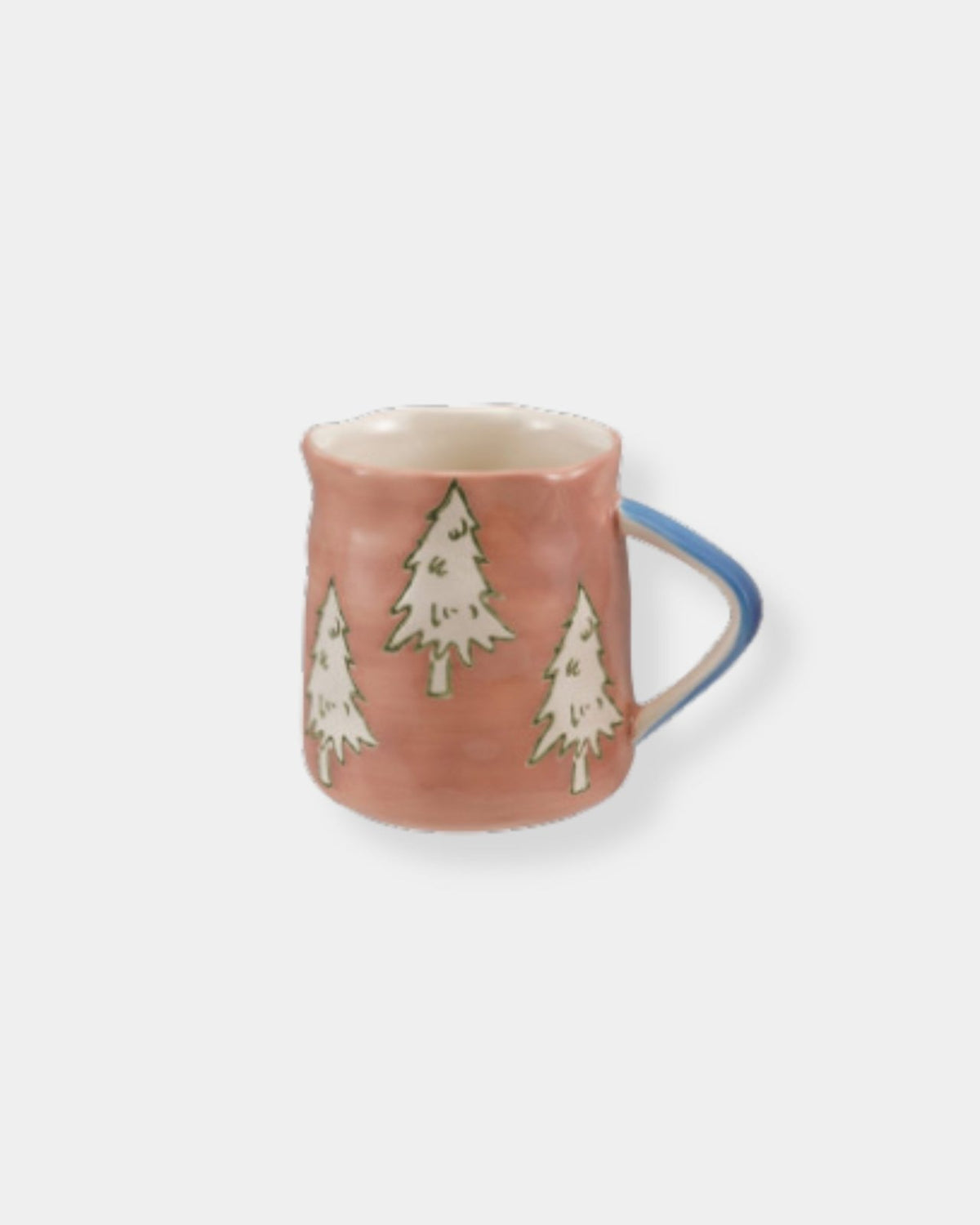 STONEWARE MUG - PINK TREE | Stonewaters