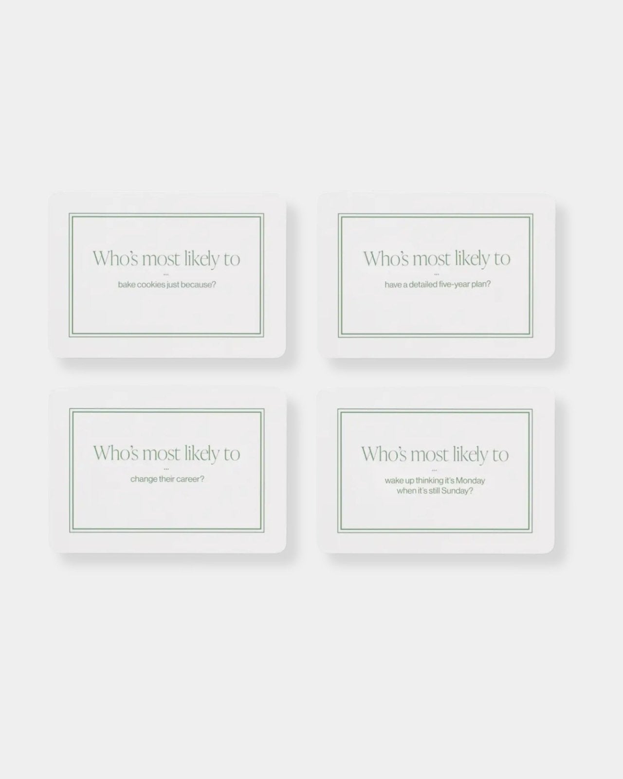 SUPPER STORIES DINNER PARTY PLAYING CARDS | Stonewaters