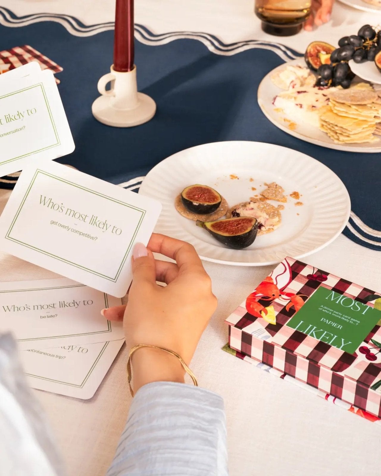 SUPPER STORIES DINNER PARTY PLAYING CARDS | Stonewaters