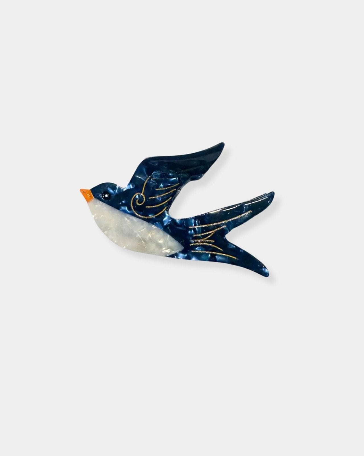 SWALLOW BIRD - CLAW HAIR CLIP | Stonewaters
