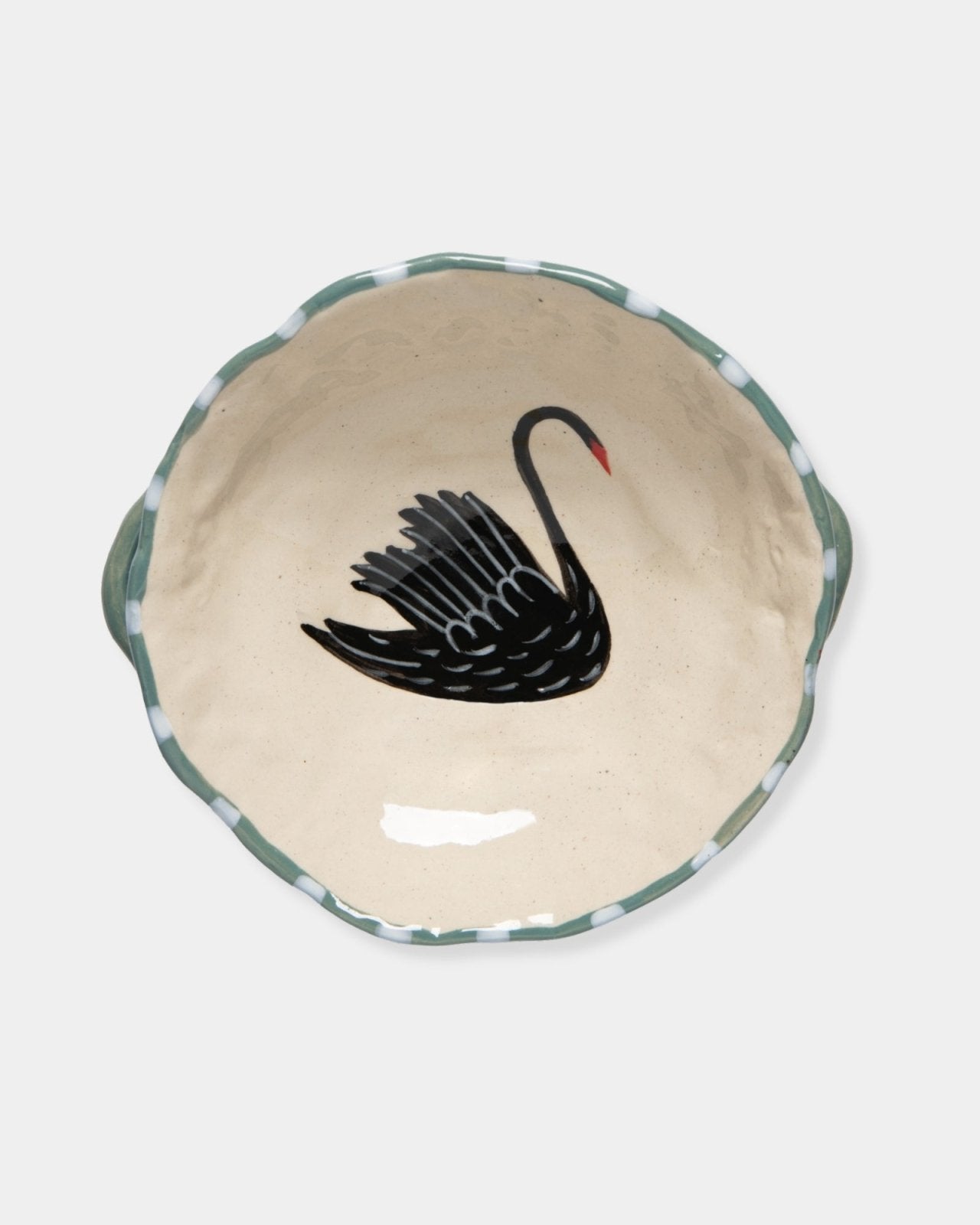 SWAN SONG FOOTED BOWL | Stonewaters