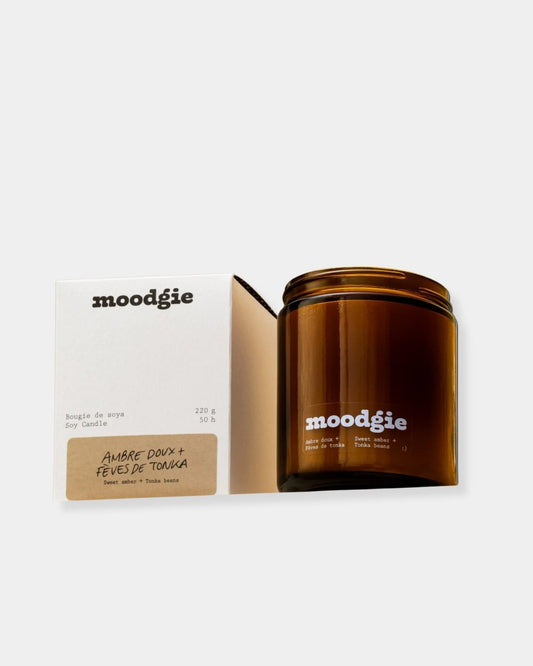 SWEET AMBER + TONKA BEANS - CANDLE | Stonewaters