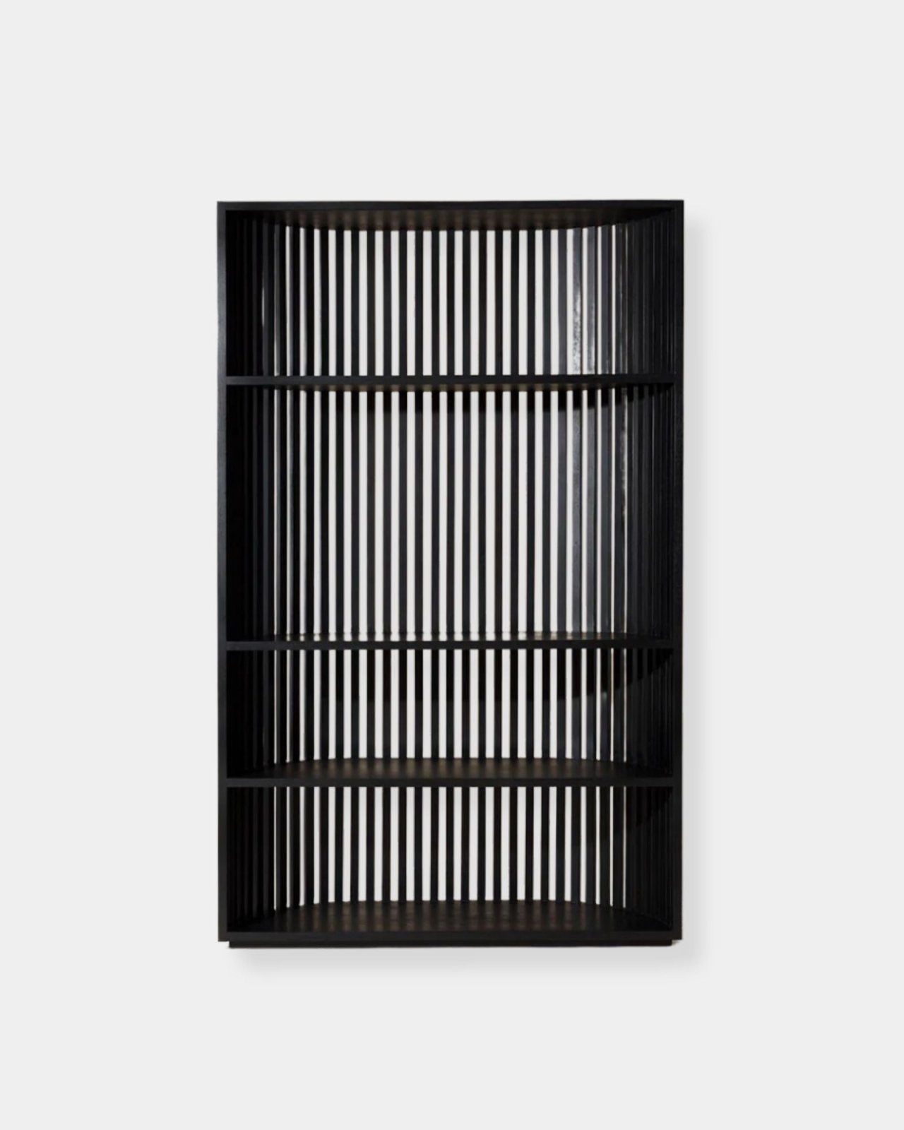 TESSA BOOKCASE - BLACK | Stonewaters