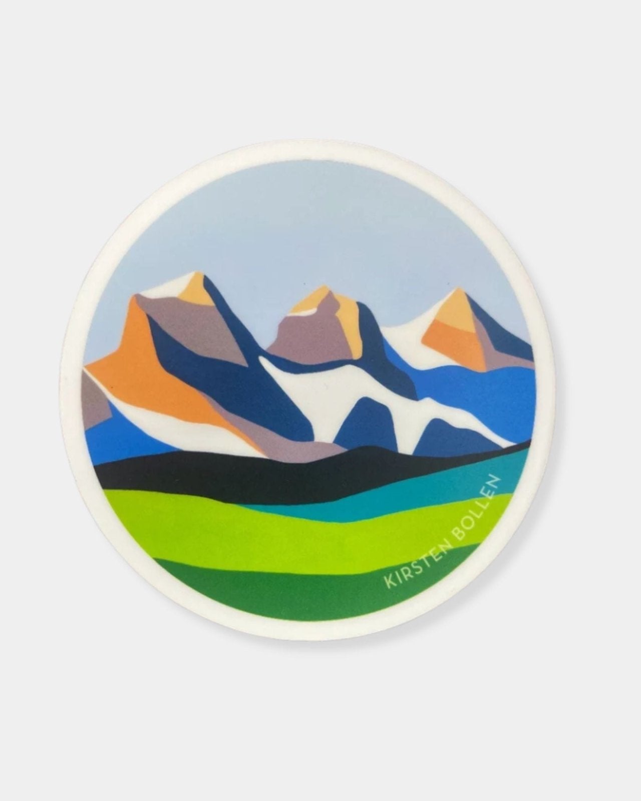 THREE SISTERS ALPENGLOW - STICKER | Stonewaters
