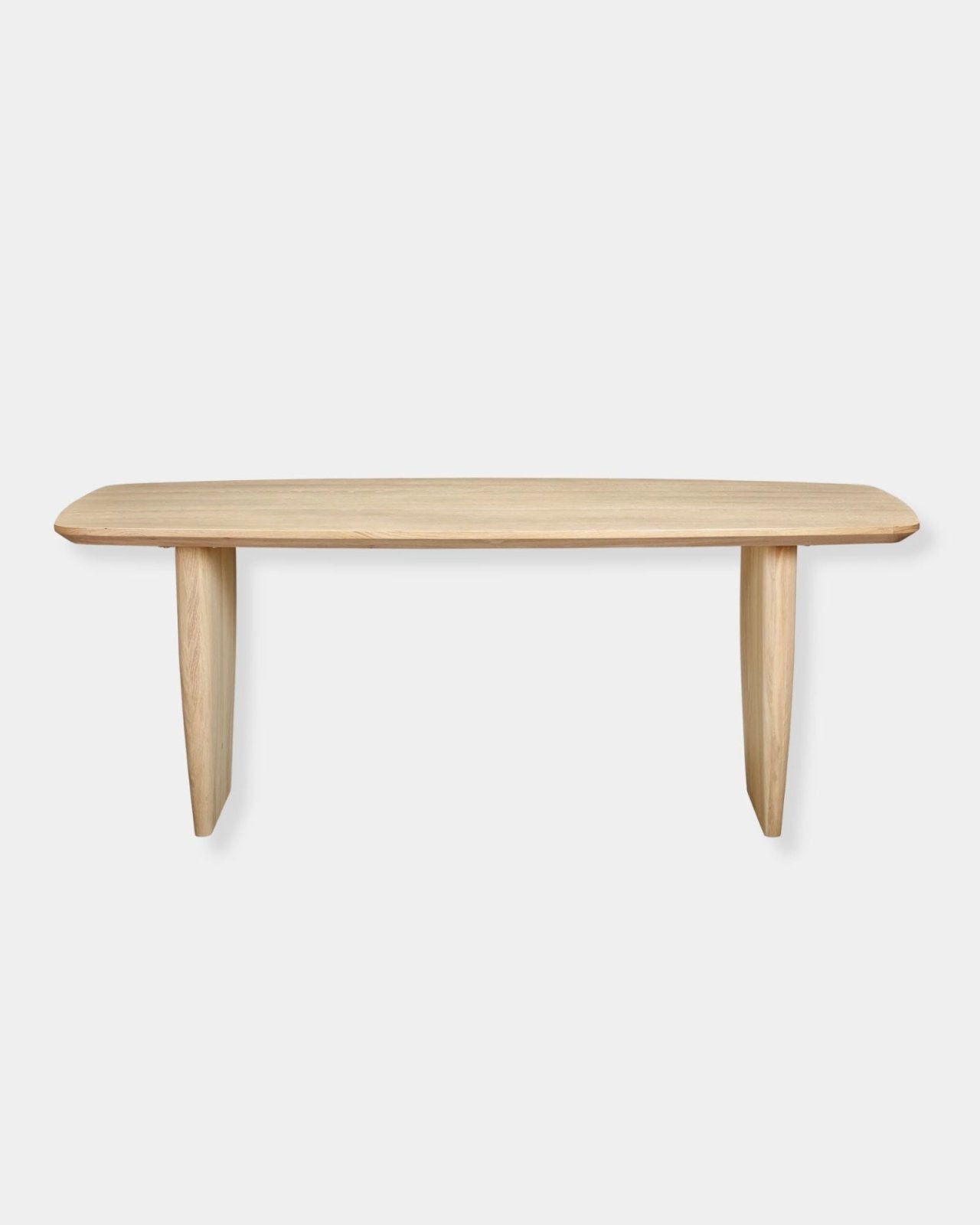 TONIC DINING TABLE 87" - BISCOTTI OAK | Stonewaters