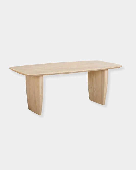 TONIC DINING TABLE 87" - BISCOTTI OAK | Stonewaters