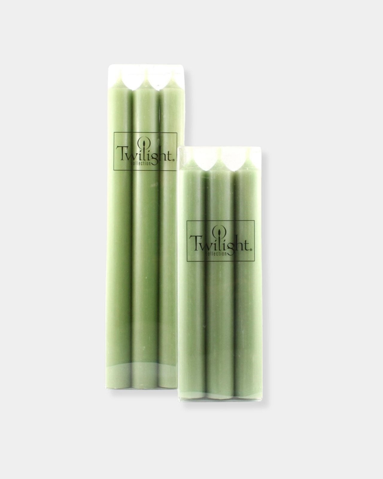 TWILIGHT CANDLE 10'' S/6 - LIGHT SAGE | Stonewaters