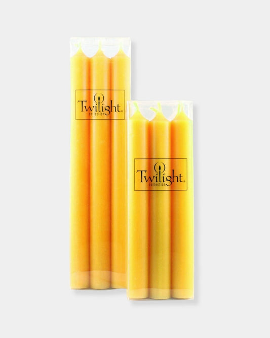 TWILIGHT CANDLE 10" SET OF 6 - CURRY | Stonewaters