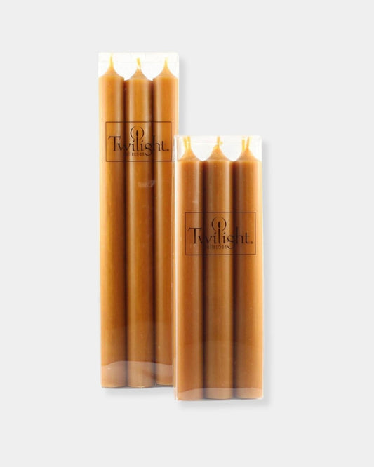TWILIGHT CANDLE 7" SET OF 6 - HONEY | Stonewaters
