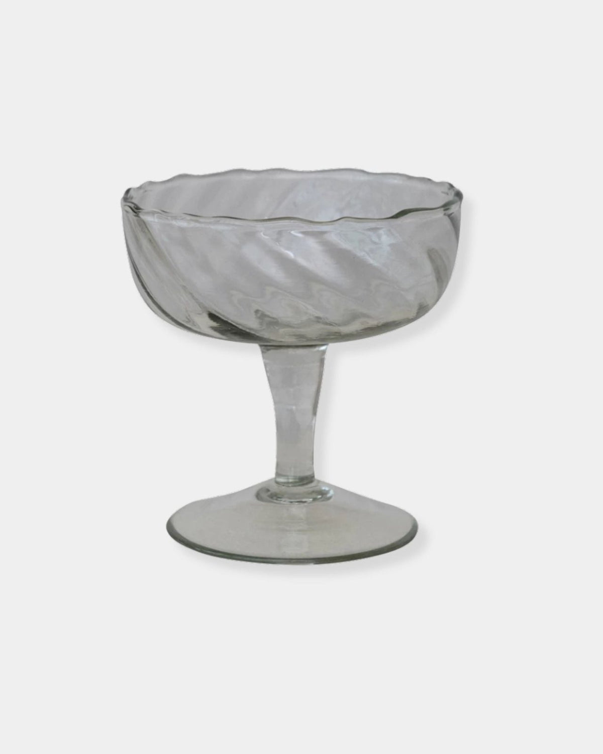 TWISTED STEM COUP GLASS - 6oz | Stonewaters