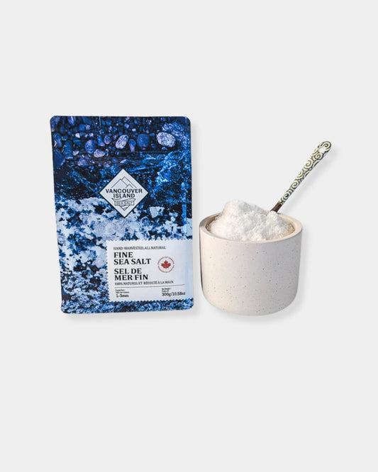 VANCOUVER ISLAND FINE SEA SALT - 300g | Stonewaters