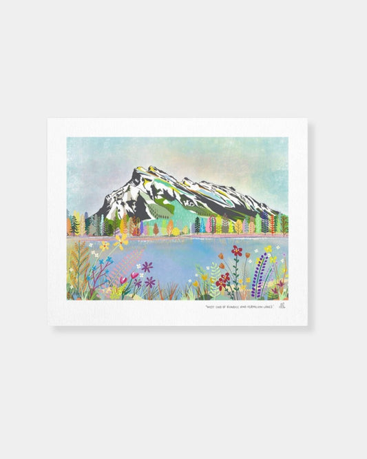 VERMILLION LAKES 8X10 - PRINT | Stonewaters