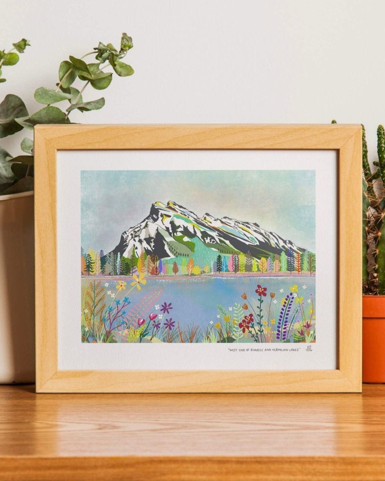 VERMILLION LAKES 8X10 - PRINT | Stonewaters