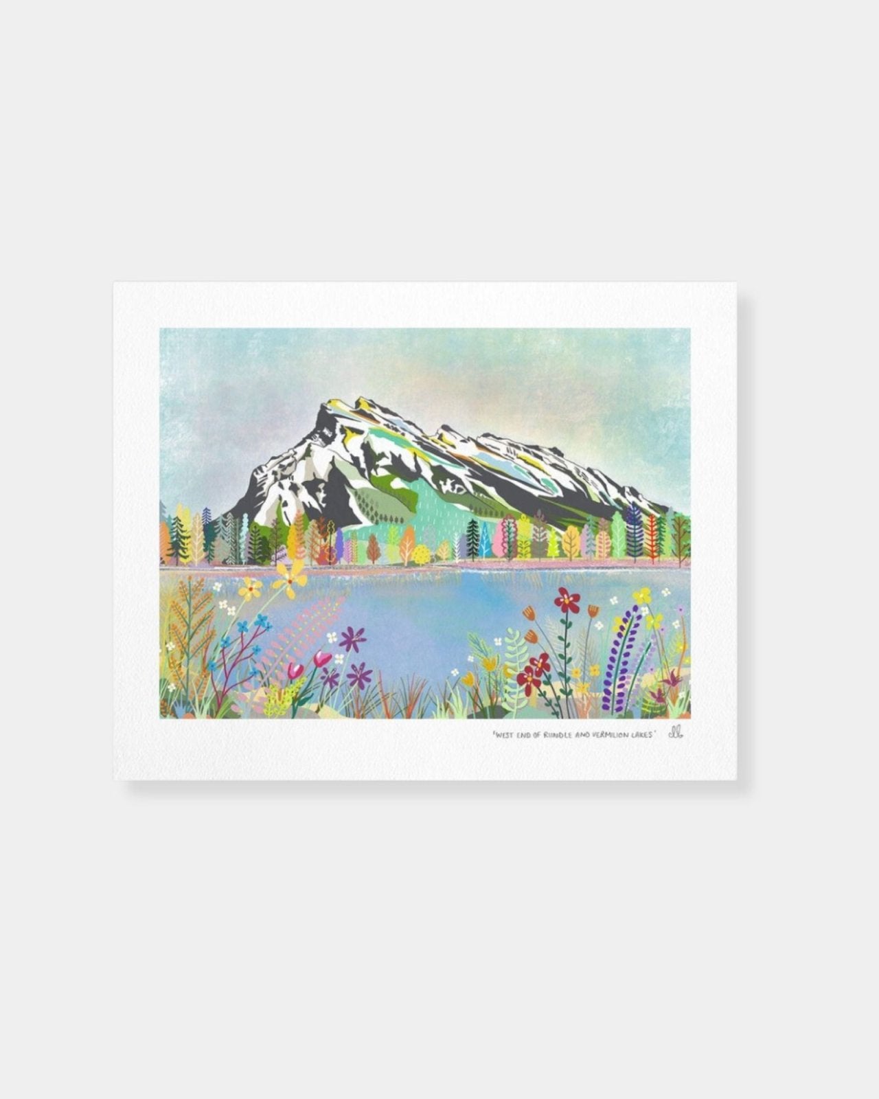 VERMILLION LAKES 8X10 - PRINT | Stonewaters