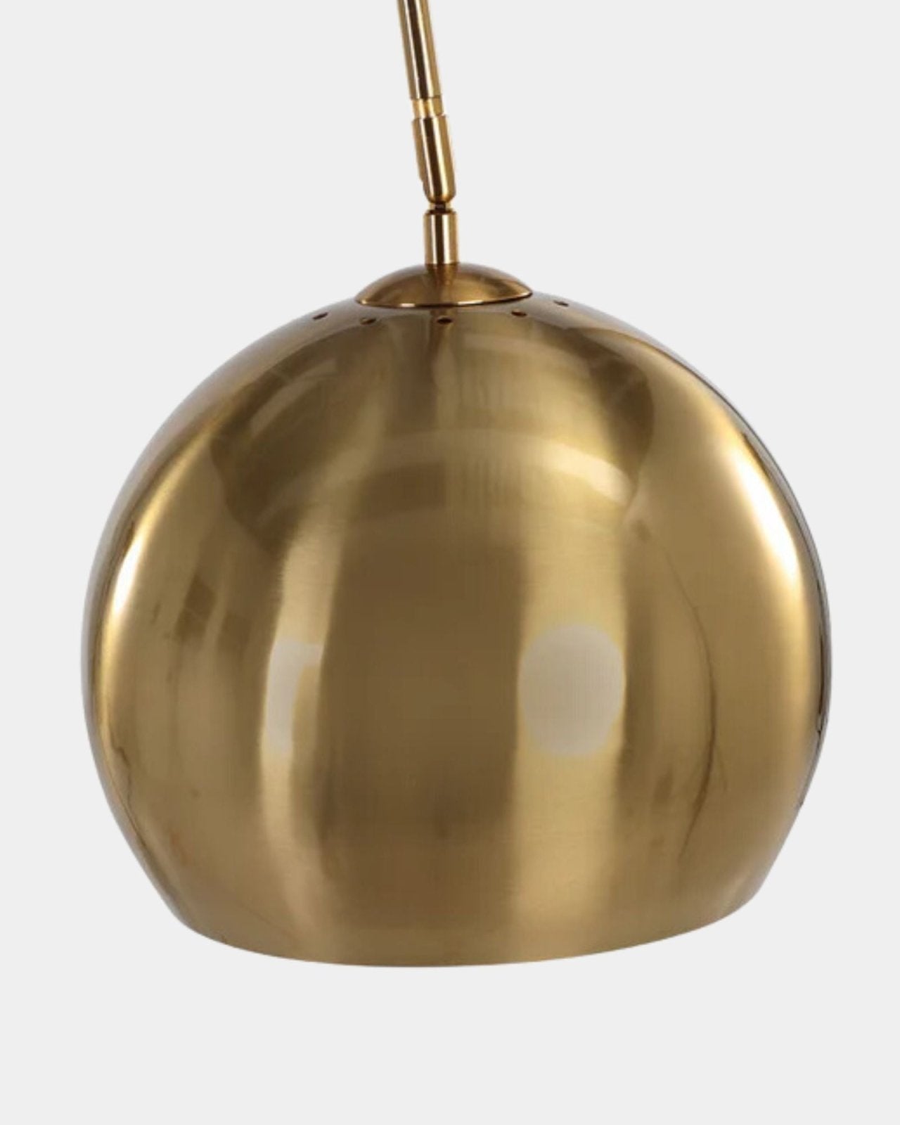 VERN FLOOR LAMP - WHITE AND BRASS | Stonewaters