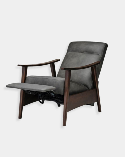 VERN RECLINER - GRANDVIEW CHARCOAL | Stonewaters