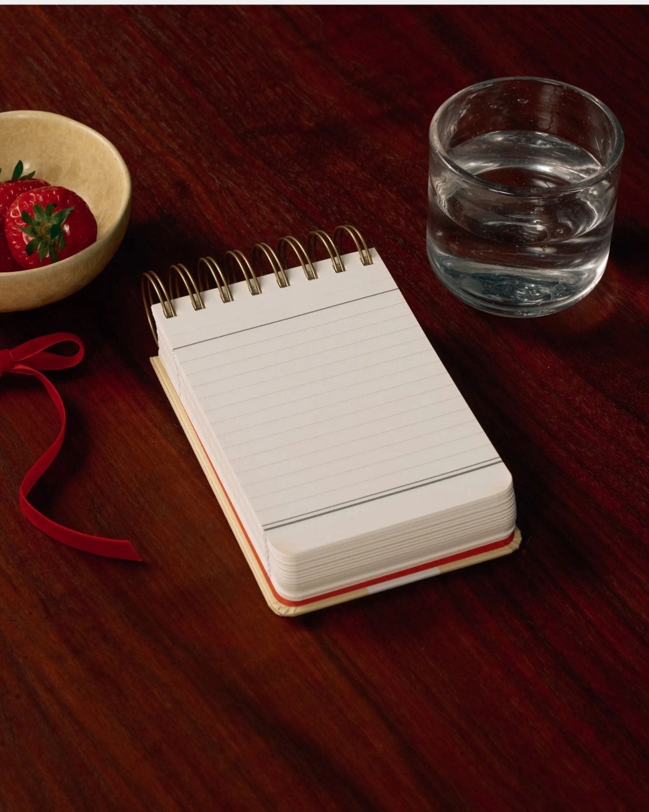VERY CHERRY CHUNKY SPIRAL NOTEPAD | Stonewaters