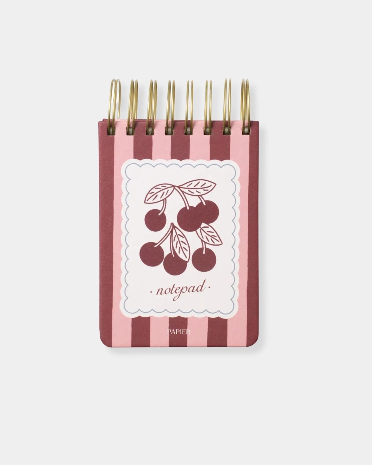 VERY CHERRY CHUNKY SPIRAL NOTEPAD | Stonewaters