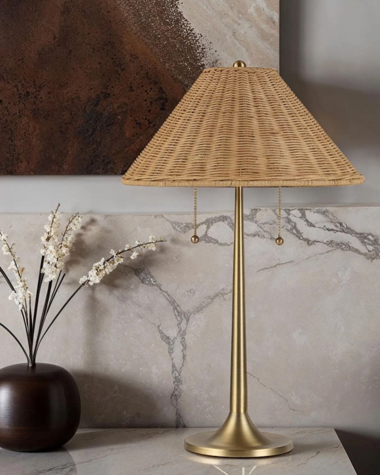 VIANA TABLE LAMP | Stonewaters