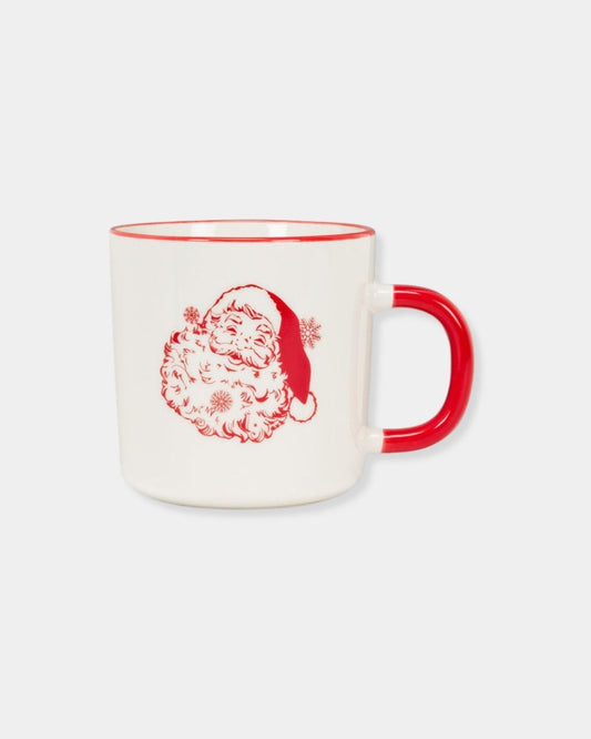 VINTAGE SANTA MUG | Stonewaters