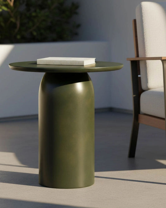 VISION SIDE TABLE - VERDE | Stonewaters