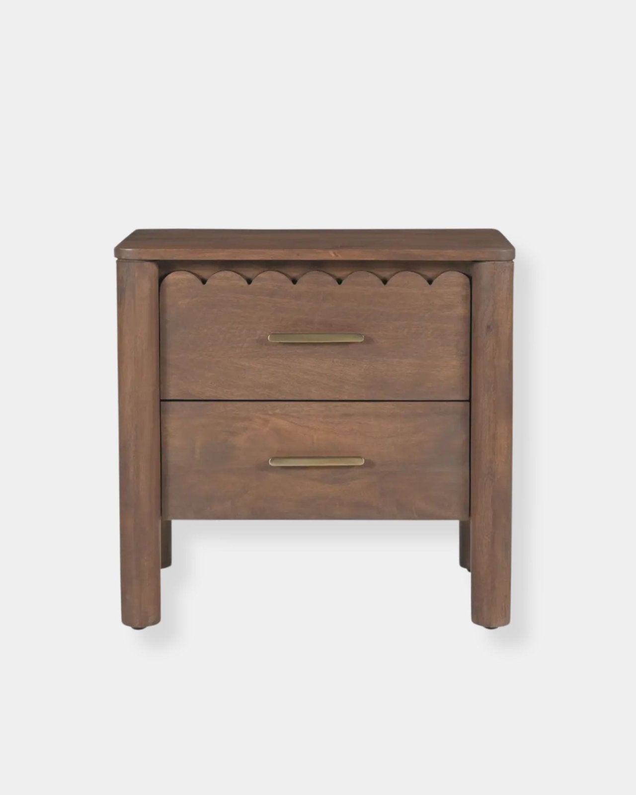 WILEY 2 DR NIGHTSTAND - VINTAGE BROWN | Stonewaters