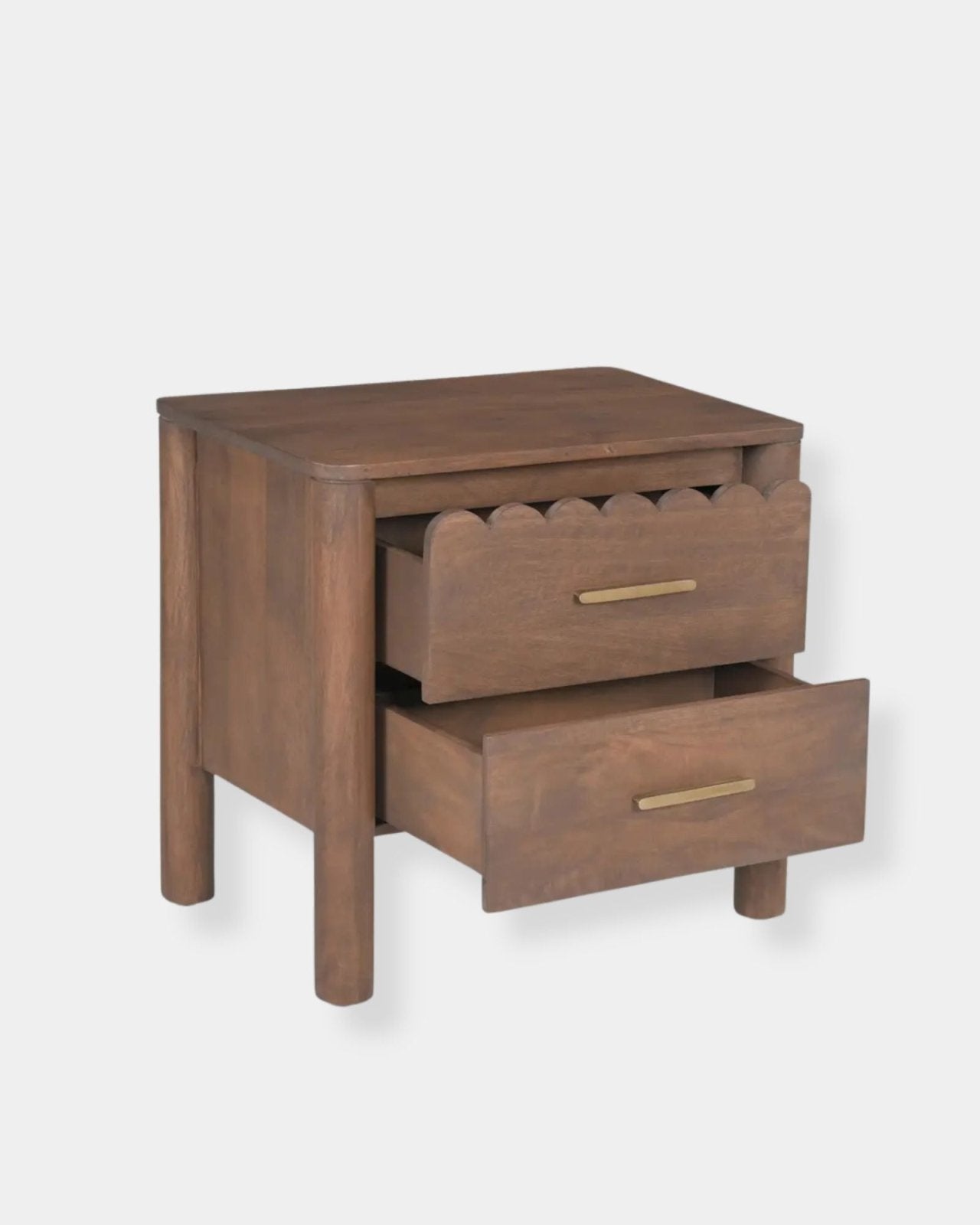 WILEY 2 DR NIGHTSTAND - VINTAGE BROWN | Stonewaters