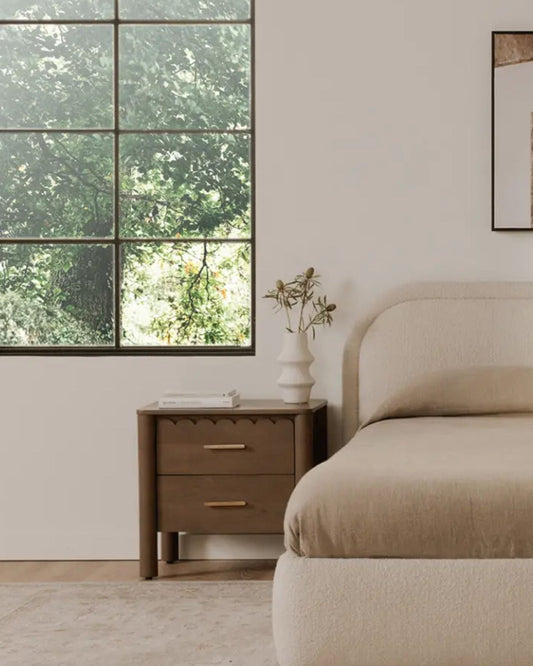 WILEY 2 DR NIGHTSTAND - VINTAGE BROWN | Stonewaters