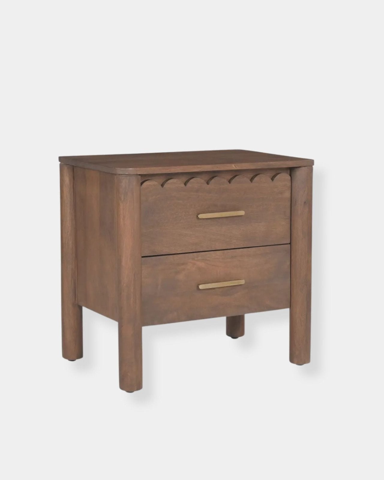 WILEY 2 DR NIGHTSTAND - VINTAGE BROWN | Stonewaters