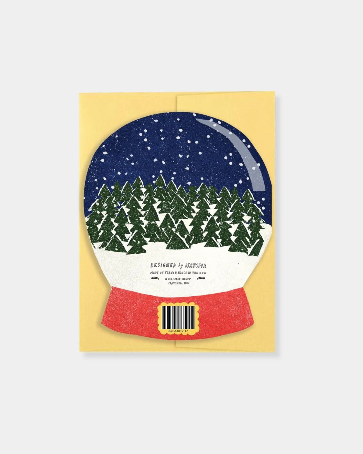 WINTER WISHES SNOW GLOBE - CARD | Stonewaters