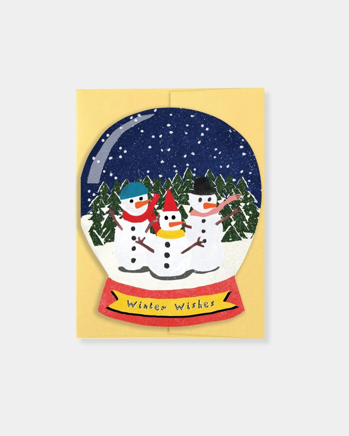 WINTER WISHES SNOW GLOBE - CARD | Stonewaters