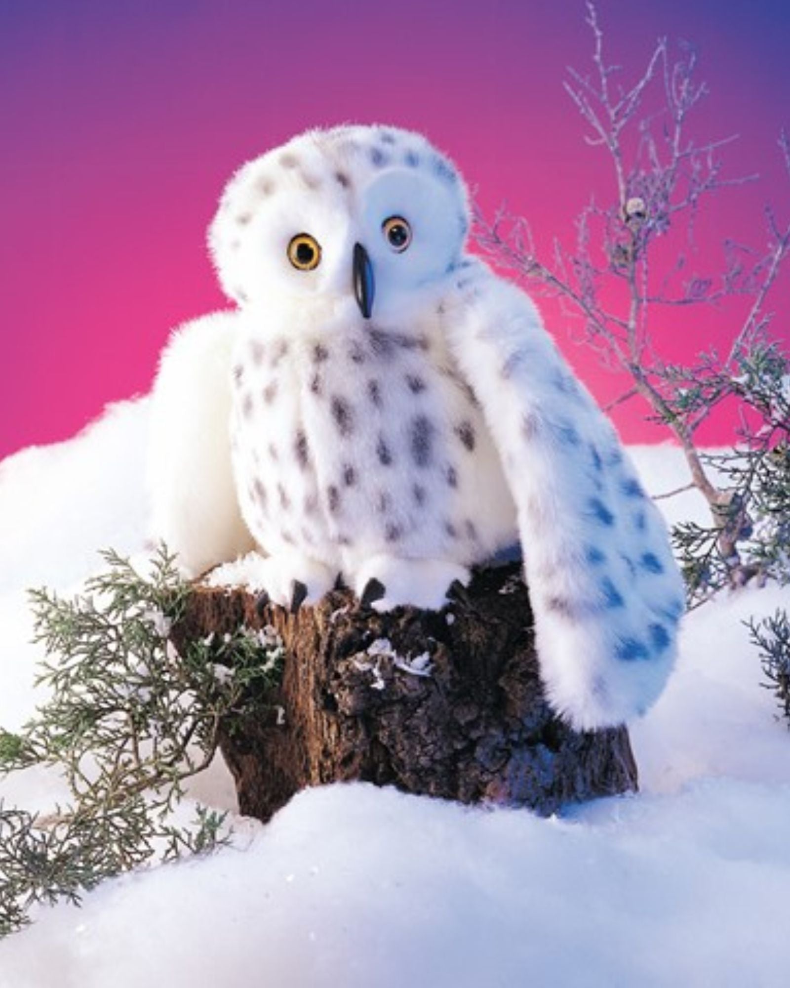 SNOWY OWL PUPPET