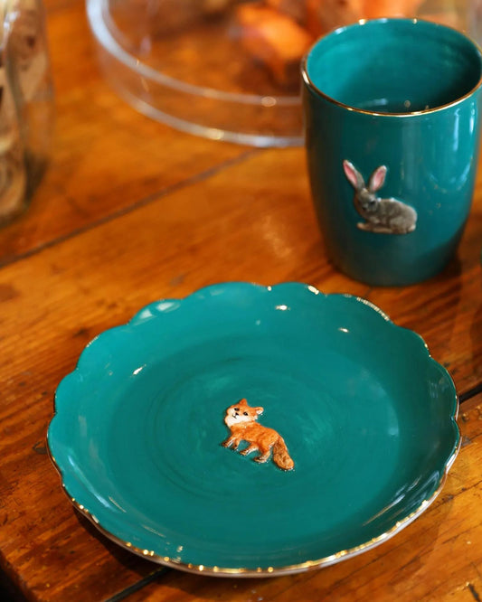 FOX FOREST ANIMAL - PLATE