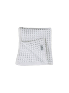 WAFFLE FACE TOWEL - WHITE - PACK3